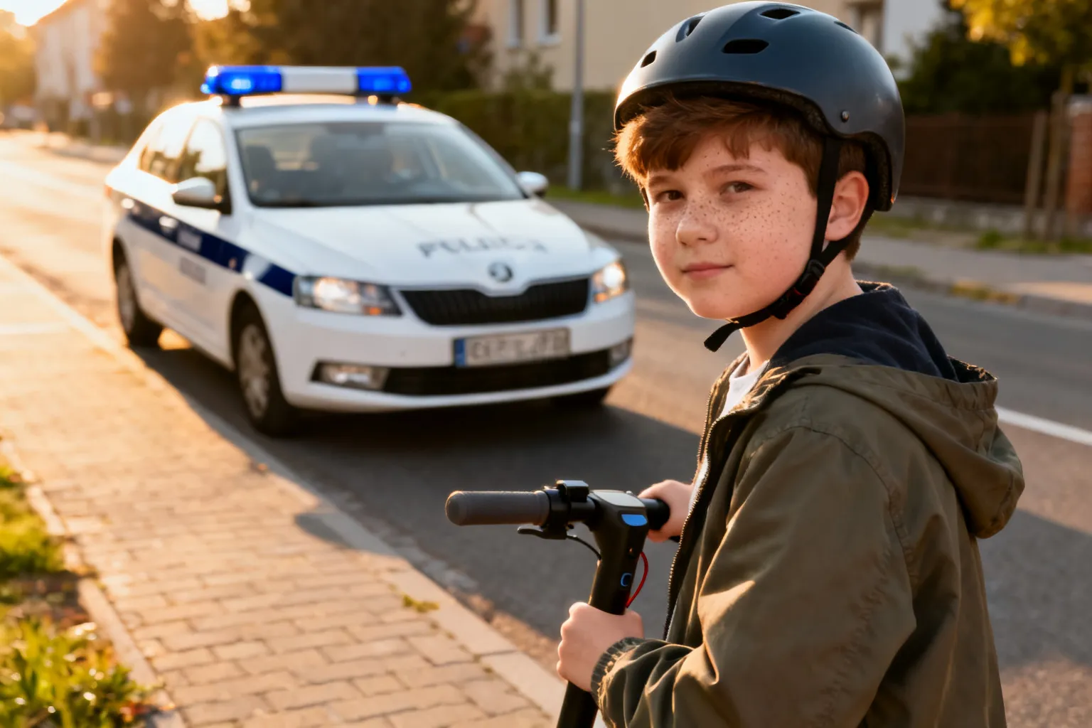 16-latek zatrzymany na hulajnodze w Płocku