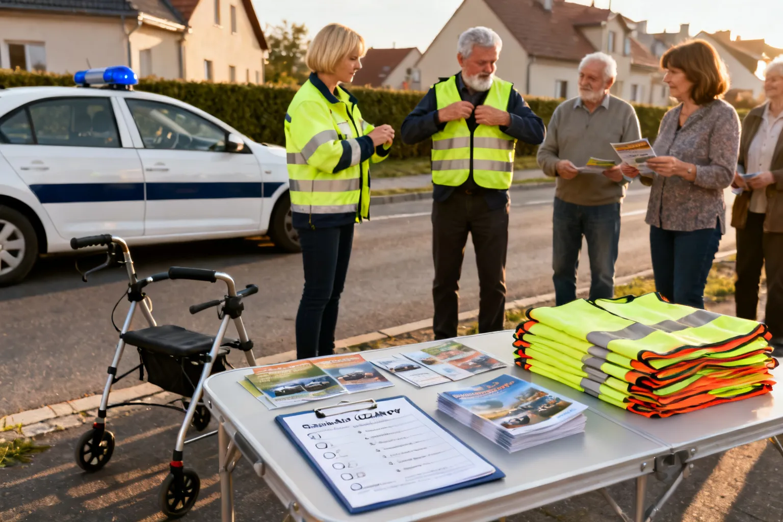 Bezpieczni 60+ — warsztaty ruchu drogowego dla seniorów w Cekanowie