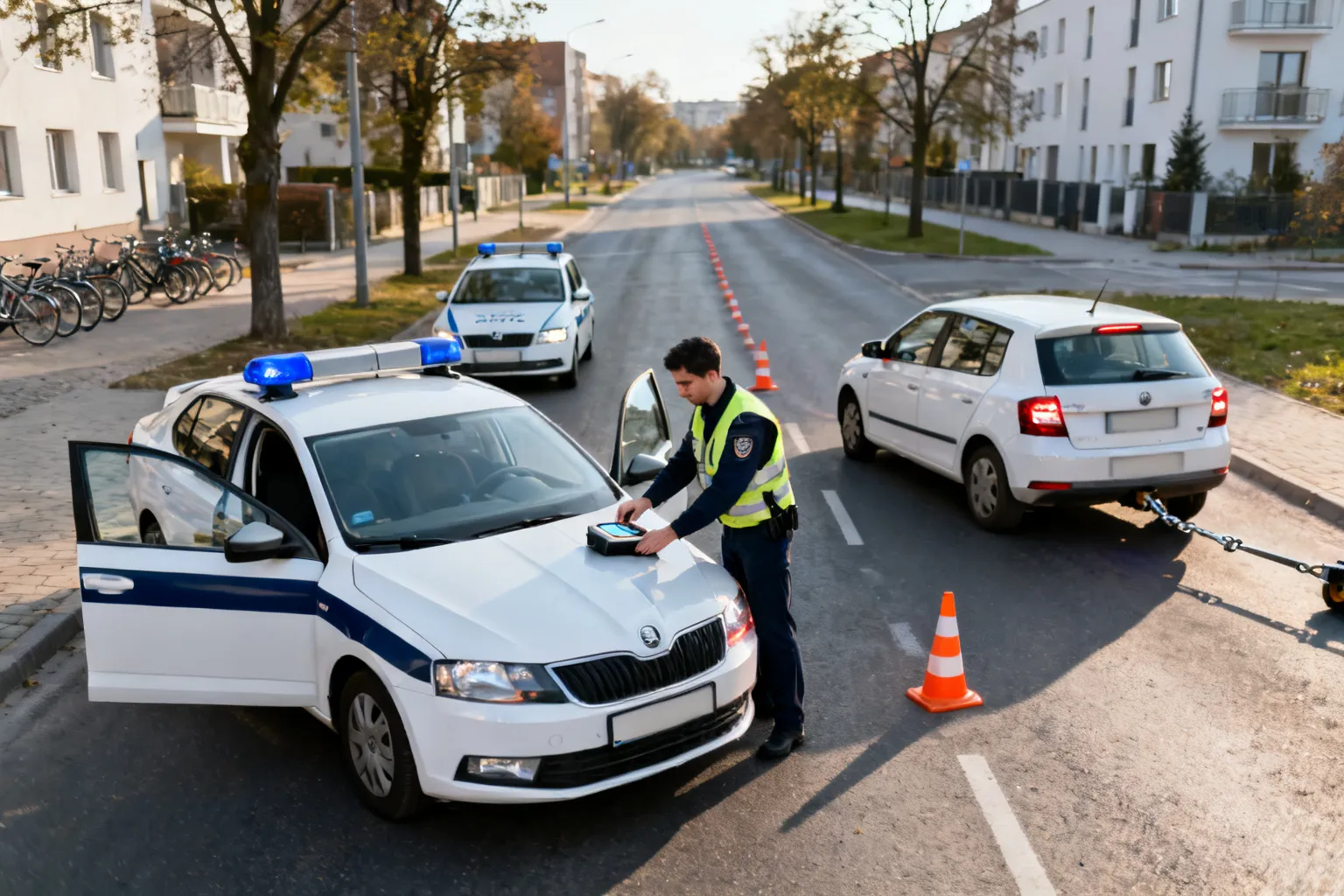 Płock: pięciu kierowców straciło prawo jazdy za rażące przekroczenia prędkości