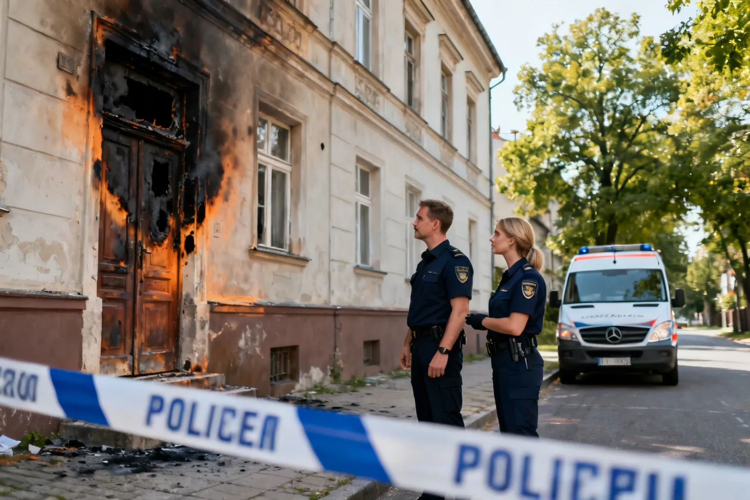 Podpalenie zabytkowego domu Sierpc – zatrzymano 31-latka