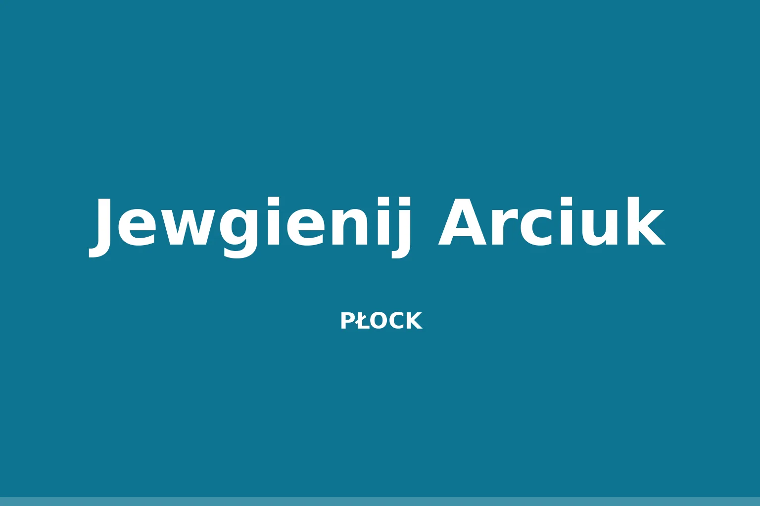Jewgienij Arciuk