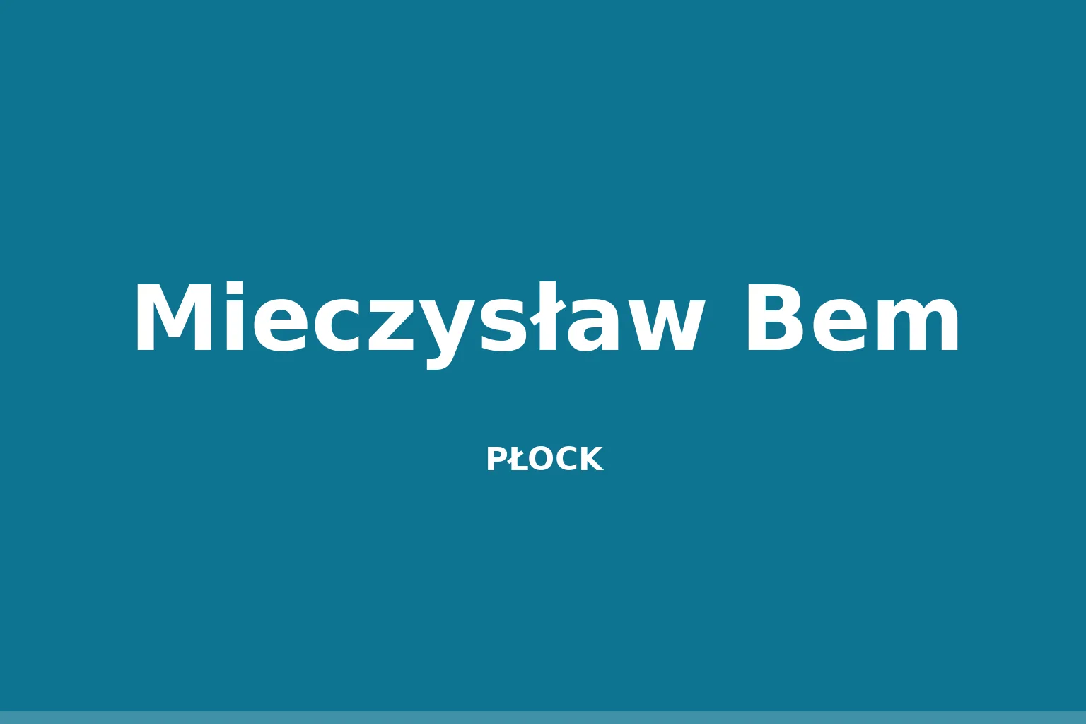 Mieczysław Bem