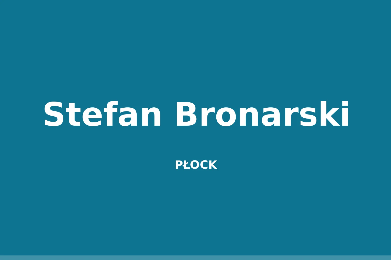 Stefan Bronarski
