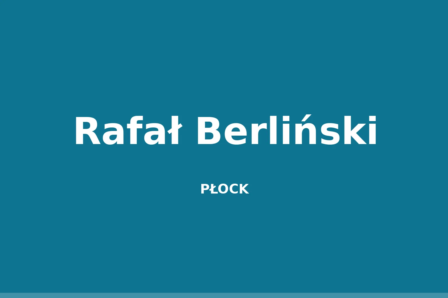 Rafał Berliński
