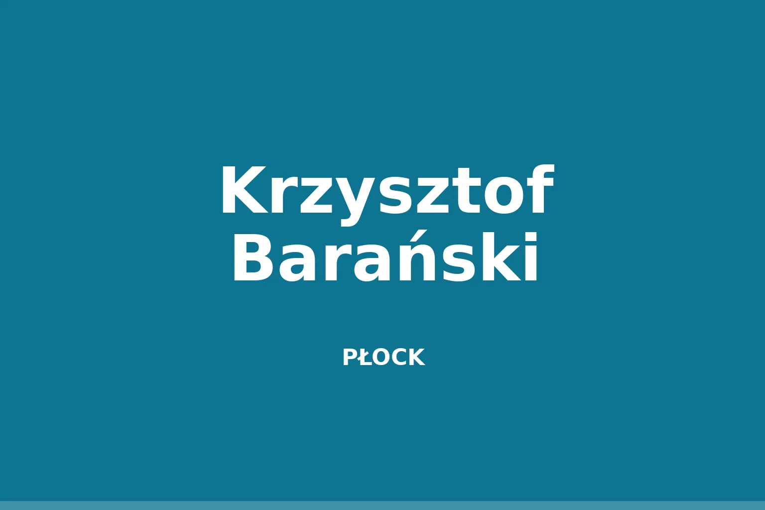 Krzysztof Barański (poeta)