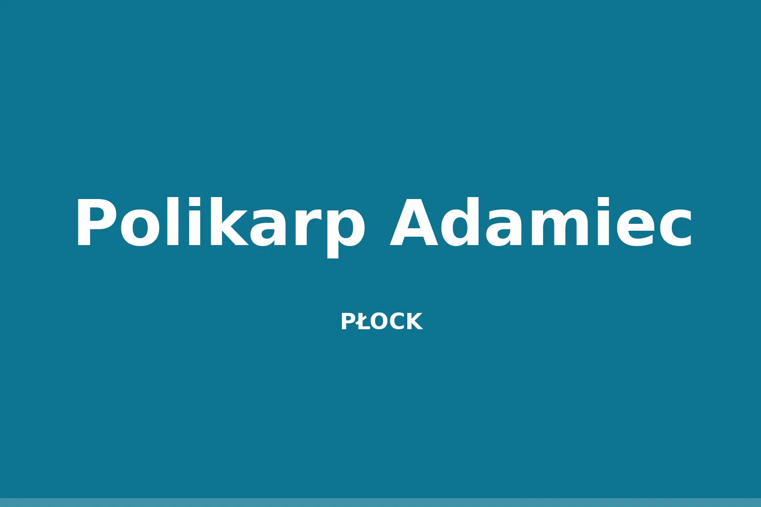 Polikarp Adamiec