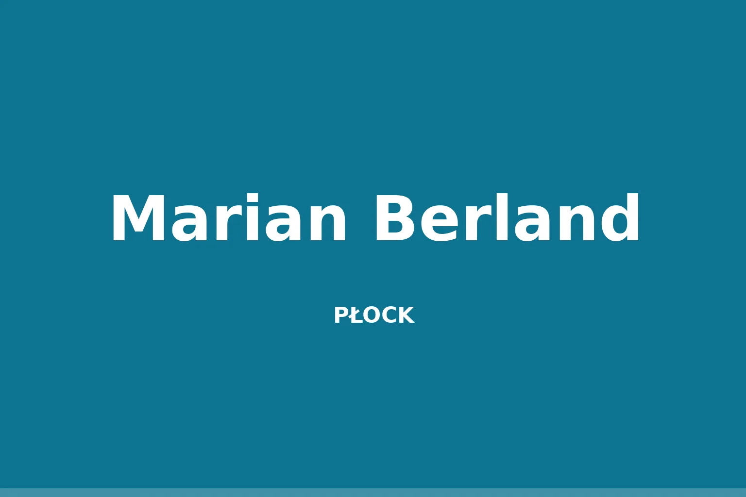 Marian Berland