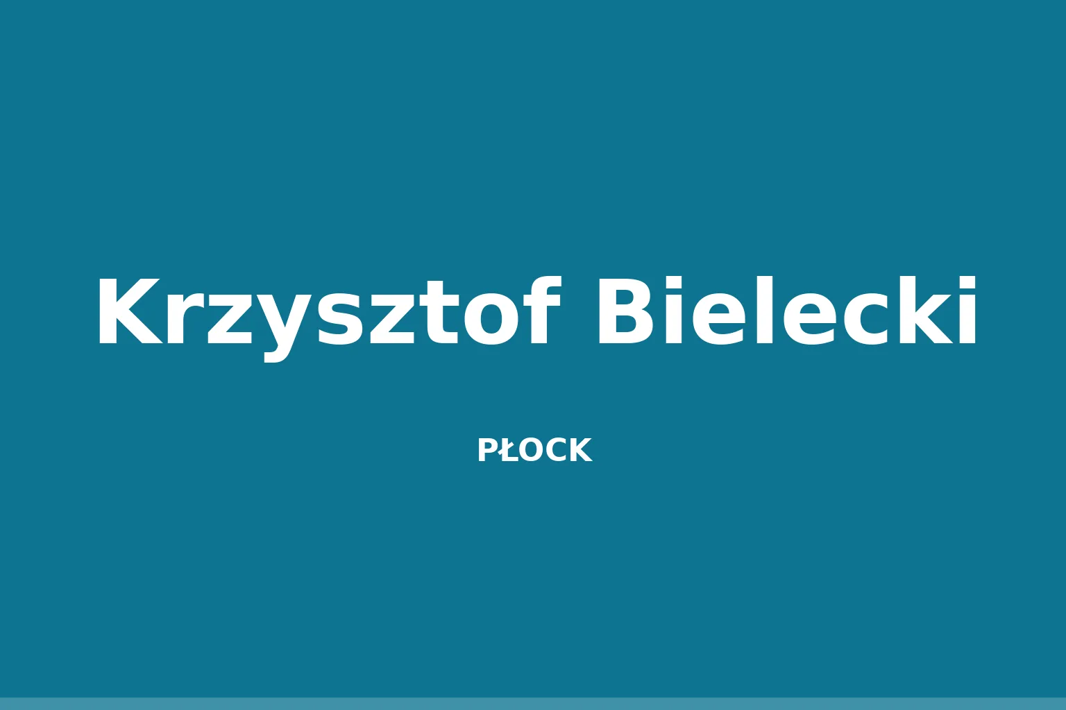 Krzysztof Bielecki (prozaik)