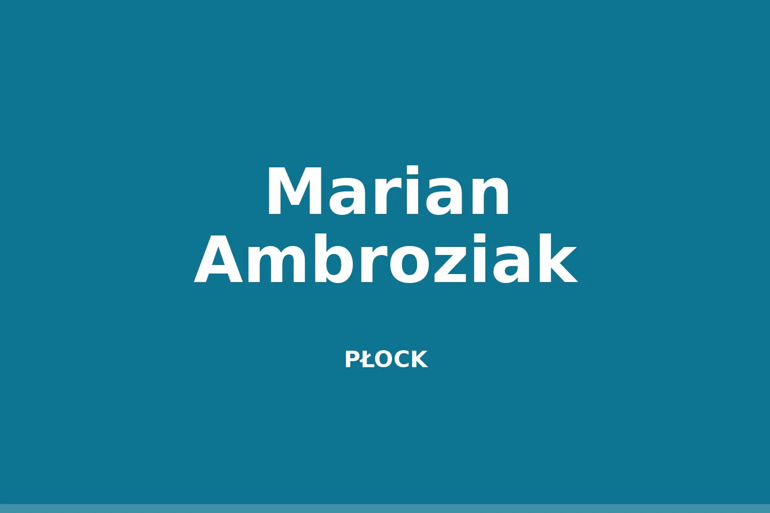 Marian Ambroziak