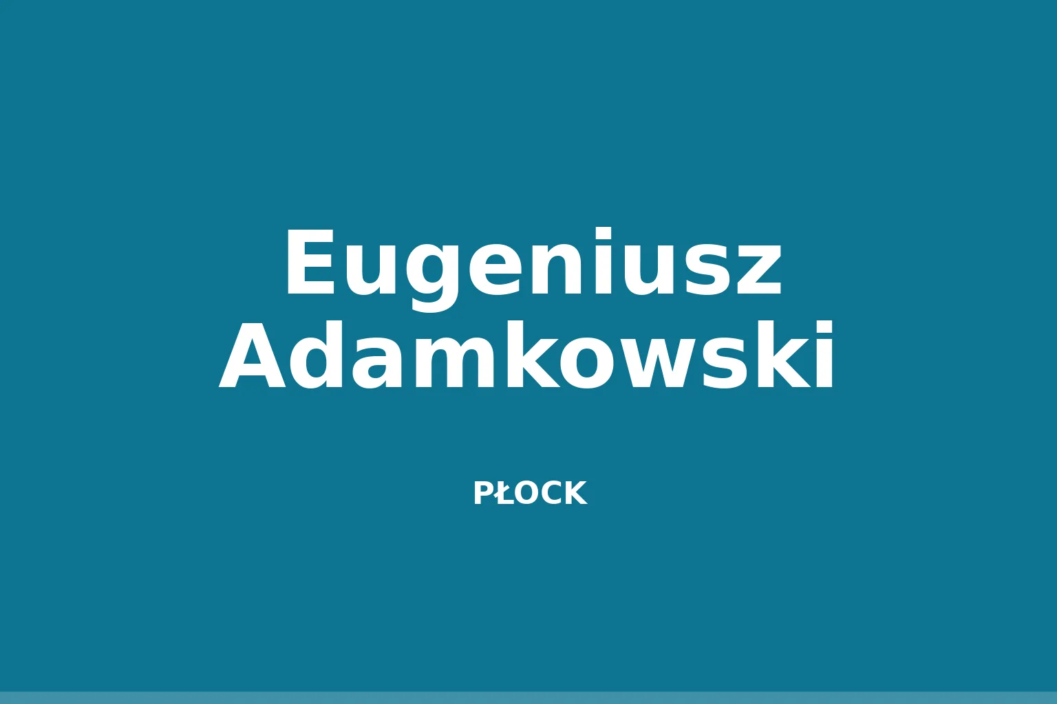 Eugeniusz Adamkowski